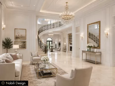 Design interior vila de lux stil clasic