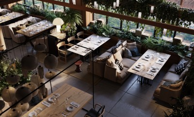 Design interior restaurant cu terasa (1)