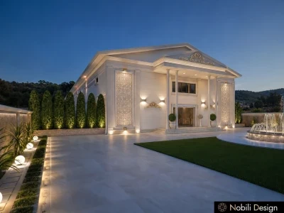 Design exterior - peisagistica pentru salon evenimente in Bucuresti