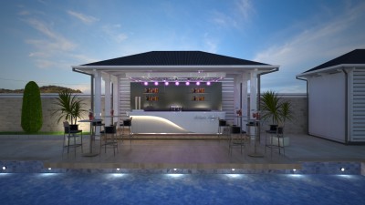 Amenajari terasa restaurant cu piscina sala evenimente (2)