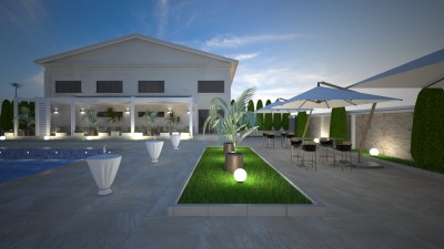 Amenajari terasa restaurant cu piscina sala evenimente (7)