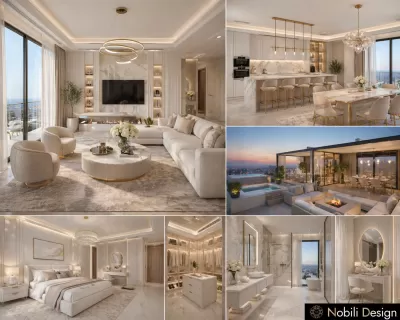 Design interior penthouse stilul contemporan