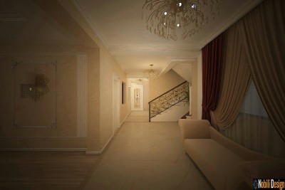 Design interior living casa stil clasic Pitesti (10)