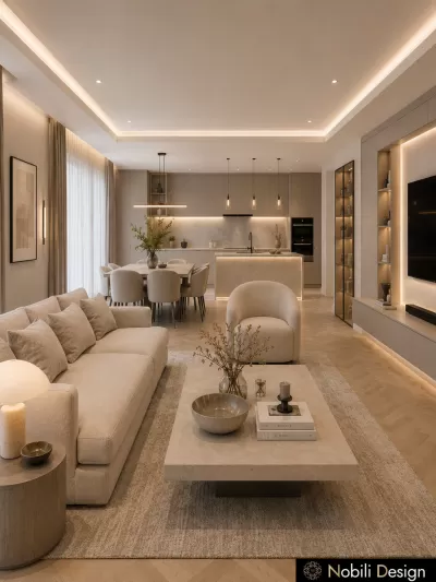 Living cu bucatarie Apartament