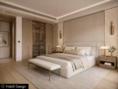 Dormitor in stil modern minimalist