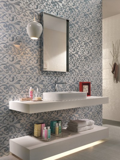 Faianta baie Italgraniti Empreinte Friser Azur 26x76 cm EP1327D pret 39 euro mp
