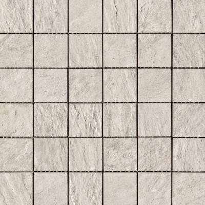 Gresie cu aspect de piatra naturala italgraniti stone D quarz bianca mosaic A 30x30 cm SD053MA pret 68 euro