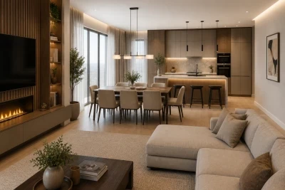 Design interior apartament 4 camere modern