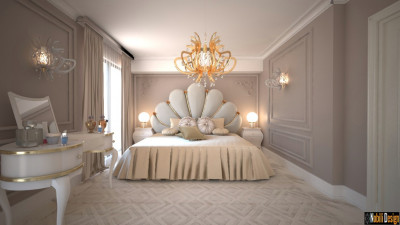 Amenajari interioare dormitor clasic de lux