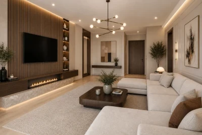 Design interior living apartament