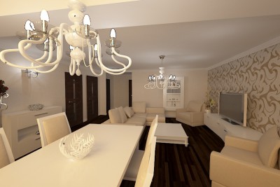 Design interior living apartament