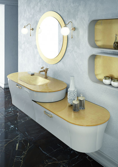Mobilier baie Calypso Glam 01 - 7.300 euro TVA inclus.