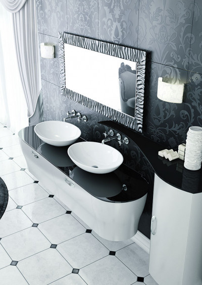Mobilier compozitie baie Calypso Glam 05
