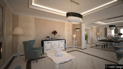 Design interior dining de lux