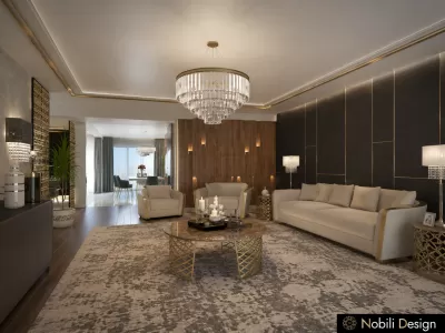 Concept de design interior casa cu mobilier Cantori  Living
