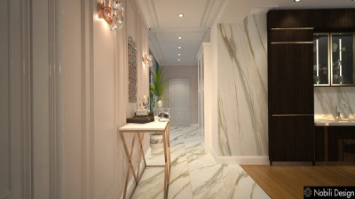 Design interior apartament penthouse in Constanta