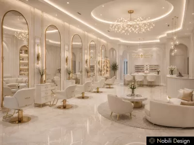 Concept de design beauty salon in Bucuresti 2