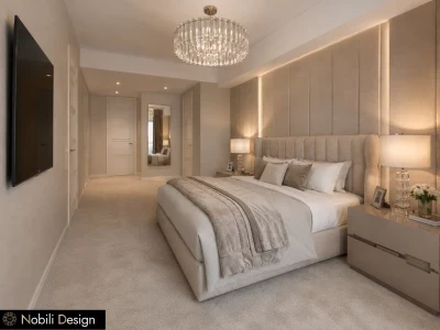 Concept de design interior dormitor modern-Mobilier Dallagnese-1