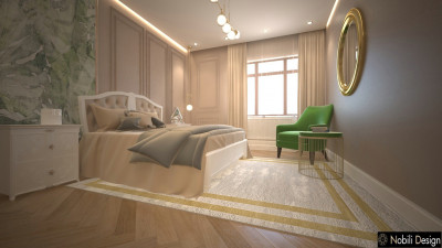 Proiect design interior dormitor