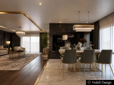 Concept de design interior casa cu mobilier Cantori- Dining-1