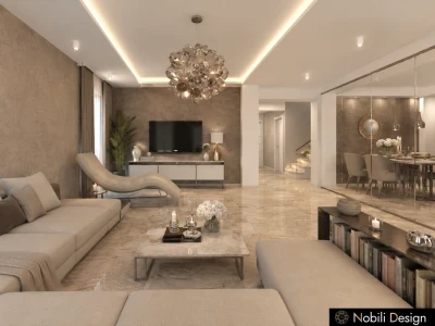 Concept de design casa stilul modern Ploiesti Living