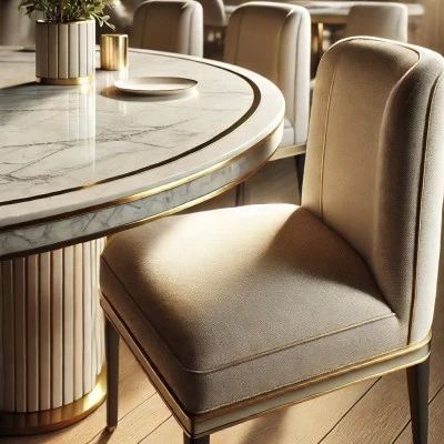 Concept design interior restaurant premium cu mobilier de lux