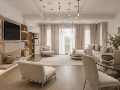 Living open space apartament-