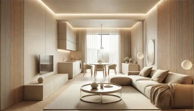 Design minimalist apartament Bucuresti 