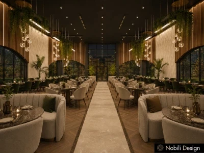 Restaurant si lounge premium cu bar si scena