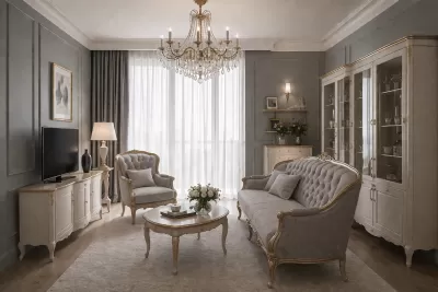 Concept de design interior in stil clasic living