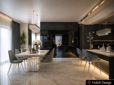 Concept de design interior pentru locuinta moderna