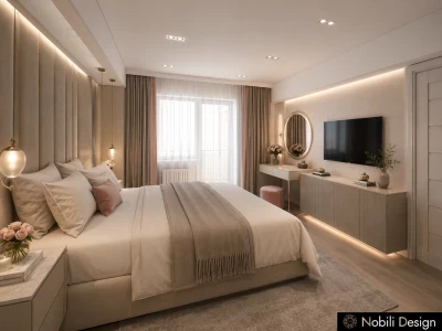Amenajare interioara realizata cu designer interior