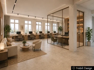 Concept amenajare birouri-
